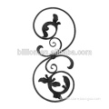 decorative cheap wrought iron scroll panel for gate stair